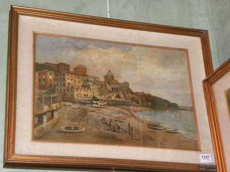 Antonio Frixione La vecchia Foce  - Auction Antique and Old Masters - II - Cambi Casa d'Aste