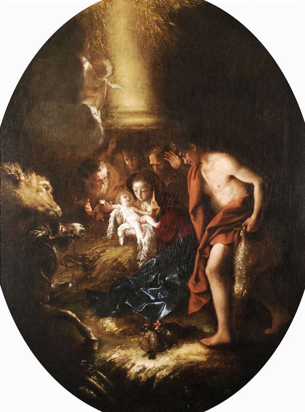 Bartolomeo Guidobono (1654-1709) Adorazione dei pastori