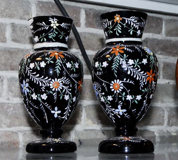 Due vasetti in ceramica, Inghilterra XX secolo