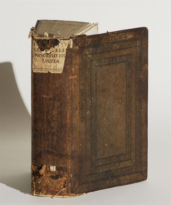 Incunaboli  -  Aldine Rare Theophrastus. De historia plantarum...