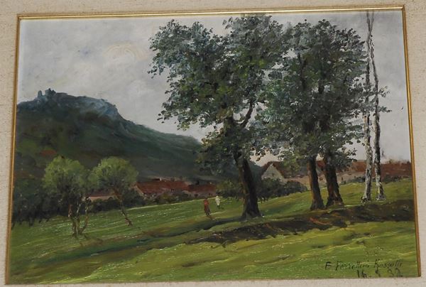 Ferretini Rossotti (1866-1951) Paesaggio, 1932