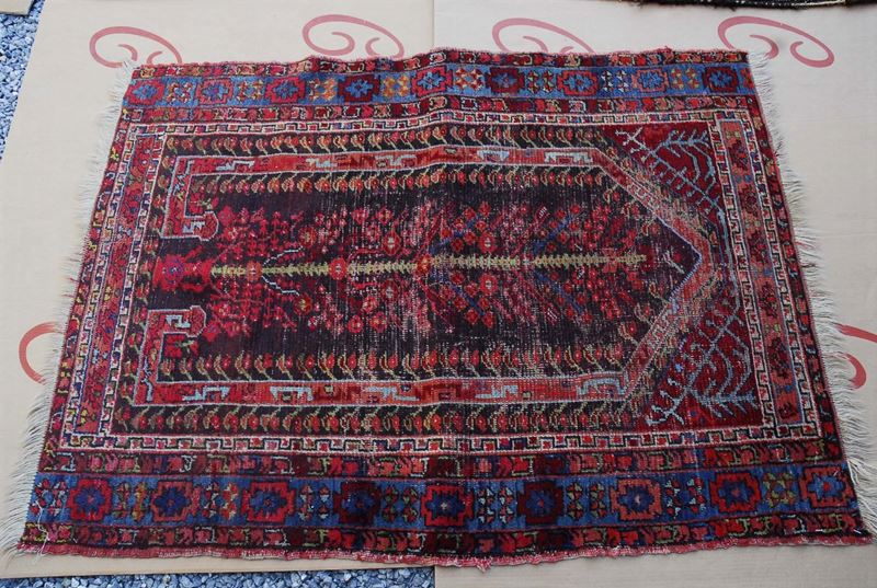 Tappeto curdo, fine XIX secolo  - Asta Antiquariato e Dipinti Antichi - Cambi Casa d'Aste