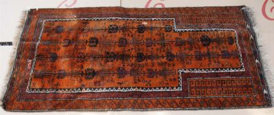 Tappeto da Preghiera Baluch, Inizio XX Secolo