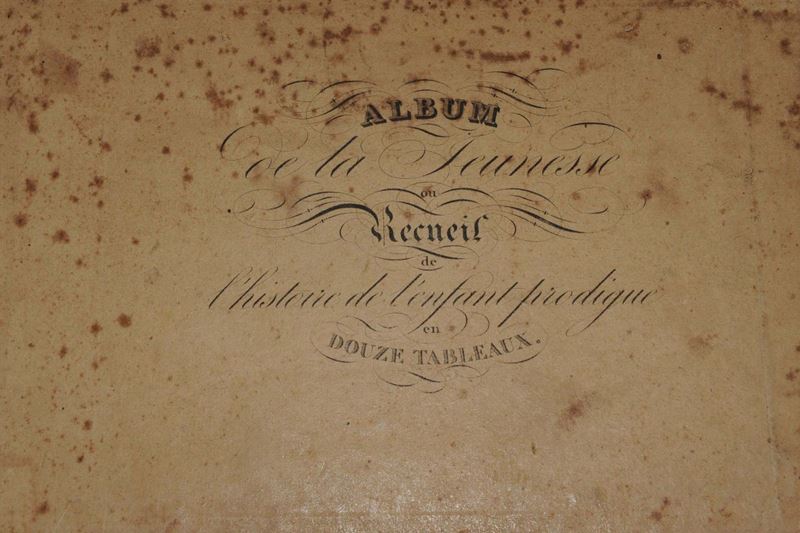 Bella raccolta di dodici incisioni L’Histoire de l’enfant prodige  - Auction Old and Rare Books - Cambi Casa d'Aste