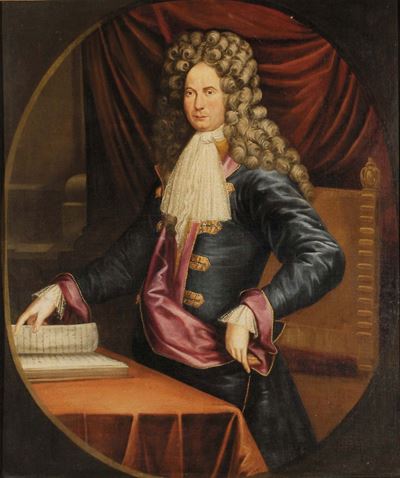 Giuseppe Ghislandi Detto fra Galgario (1655-1743), Cerchia Diritratto del Conte Suardi