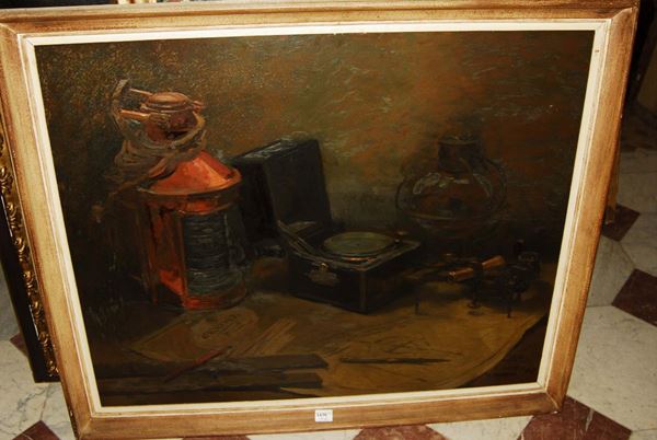 Anonimo del XX secolo A bordo