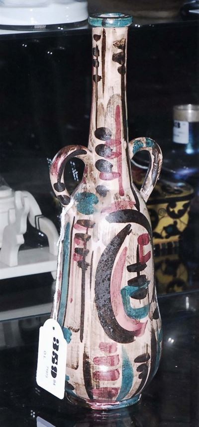 Torido Mazzotti - g.M.a. - Albisola Vaso Soliflor della Serie Nucleare
