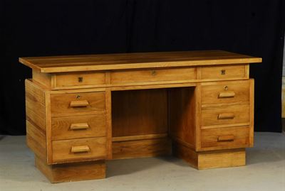 Giovanni Michelucci (1891 - 1991)scrivania in Legno Chiaro