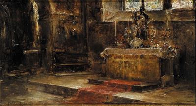 Juan Pablo Salinas (1871-1946)interno di Chiesa