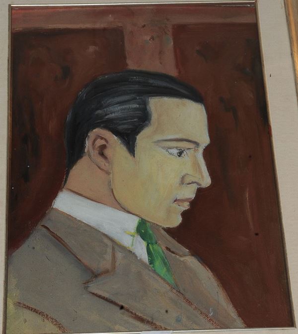 Giovanni Stradone (1911-1981) Rodolfo Valentino