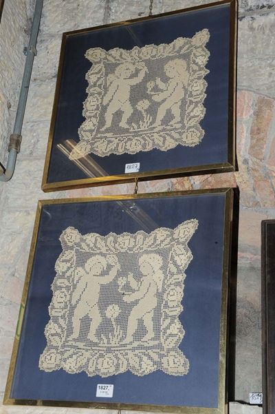 Due Ricami in Cornice