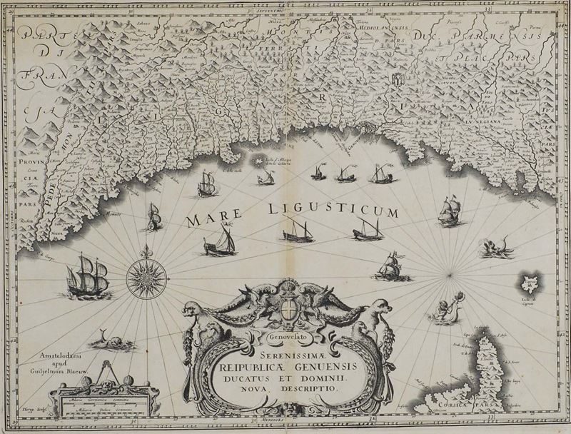Guiljelmum Blaeum Republicae Genuensis  - Auction Antiquariato, Argenti e Dipinti Antichi - Cambi Casa d'Aste