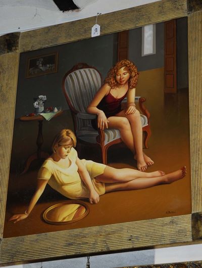 Sandra Batoni (1953)lo Specchio Tondo
