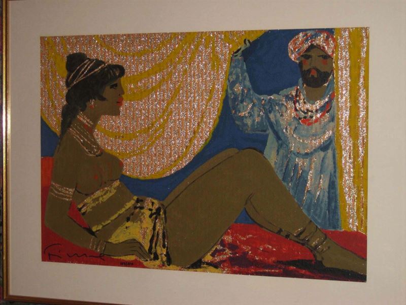 Salvatore Fiume (1915-1997)  - Auction Antiquariato e Dipinti Antichi - Cambi Casa d'Aste