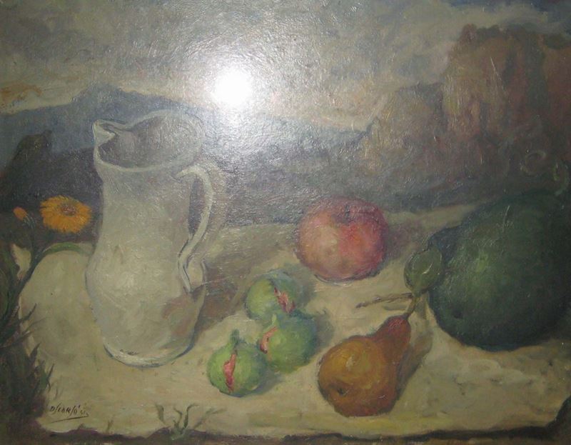 Dante Scarf˜ Natura morta  - Asta Antiquariato, Argenti e Dipinti Antichi - Cambi Casa d'Aste