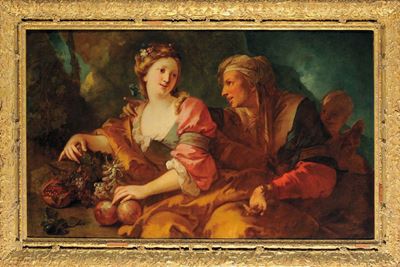 Scuola Italiana del XVIII Secoloscena Allegorica