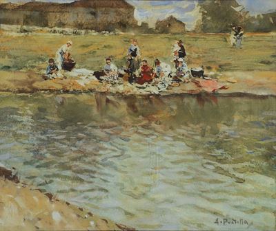 Attilio Pratella (1856-1949)sul Fiume