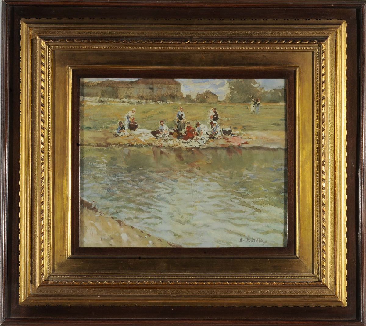 Attilio Pratella (1856-1949)sul Fiume