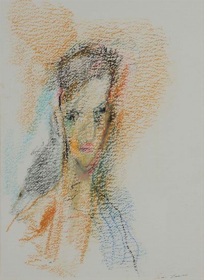 Ernesto Treccani (1920)volto