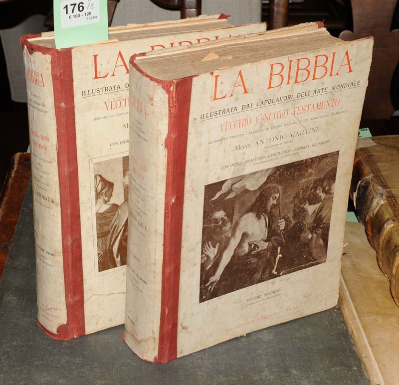 Martini, Antonio La Sacra Bibbia illustrata  - Auction OnLine Auction 09-2012 - Cambi Casa d'Aste