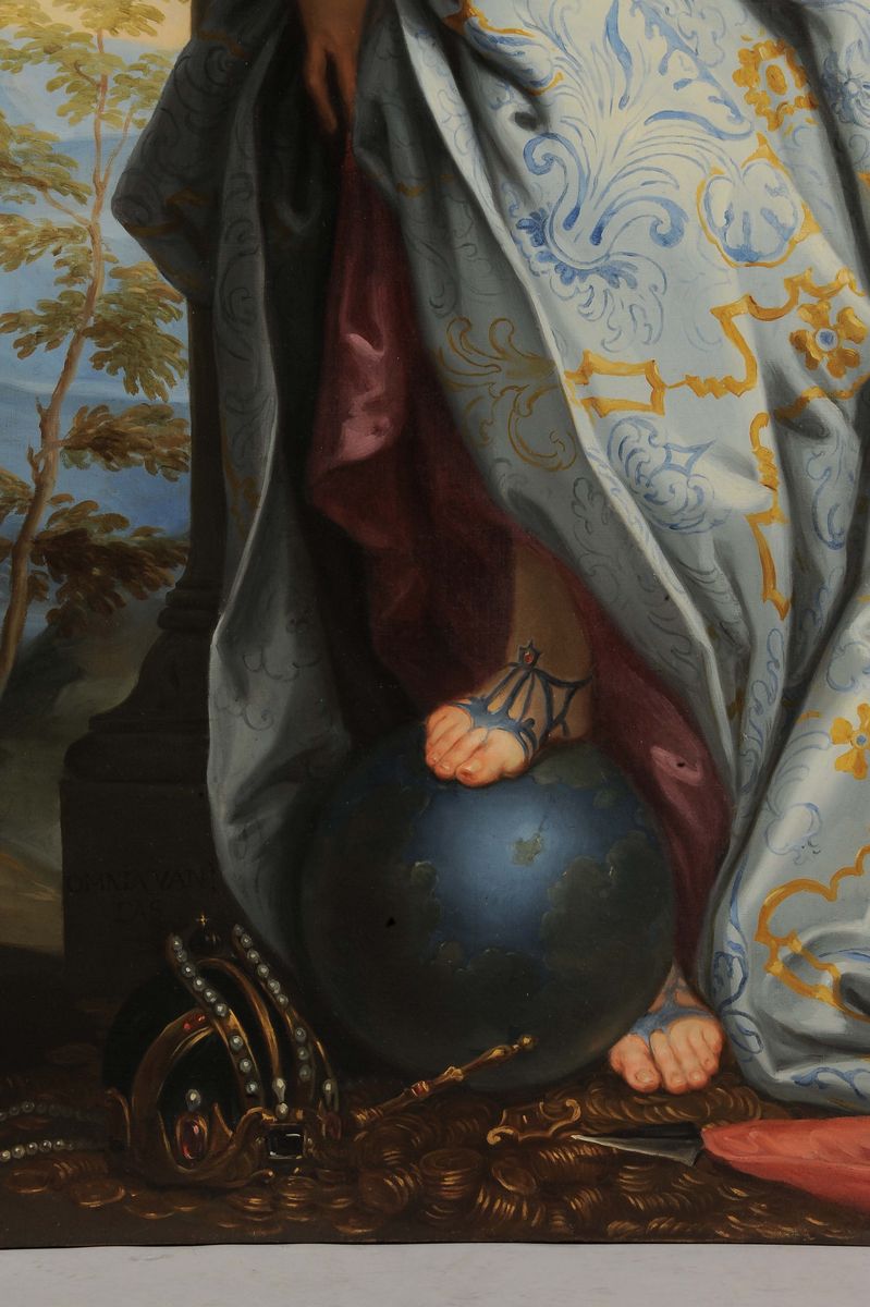 Paolo Veronese (1528-1588), Copia Daallegoria della Saggezza e della Forza Allegoria della Virtù ...