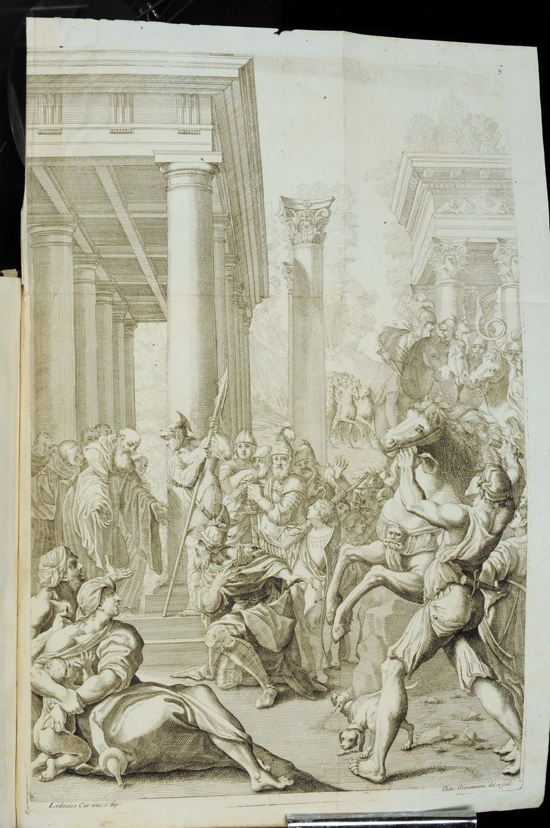 Malvasia, Carlo Cesareil Claustro di San Michele in Bosco di Bologna
