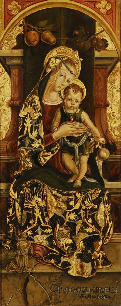 Aldo Zauli (XX Secolo)madonna con Bambino