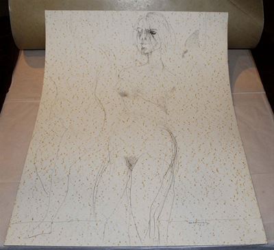 Bruno Cassinari (1912-1992)figura Femminile, 1960
