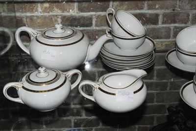 Servizio da T Rosenthal con Decoro Blu e Oro