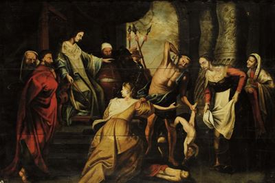 Scuola Fiamminga del XVIII Secolostrage degli Innocenti