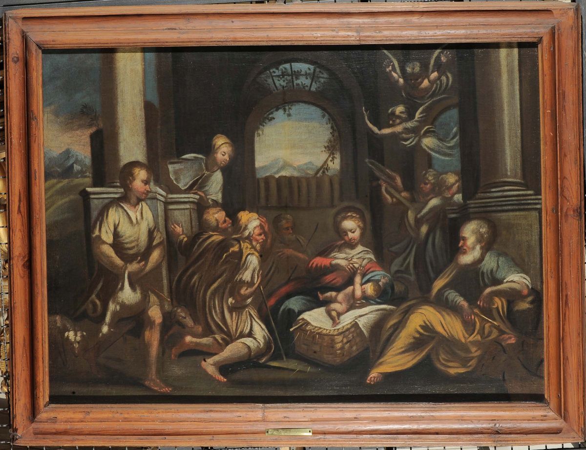 Scuola degli Inizi del XIX Secoloadorazione dei Pastori