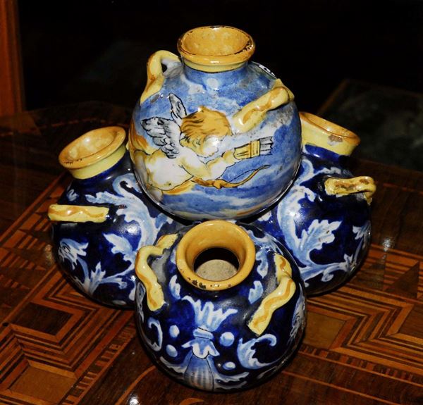 Tulipaniera in ceramica