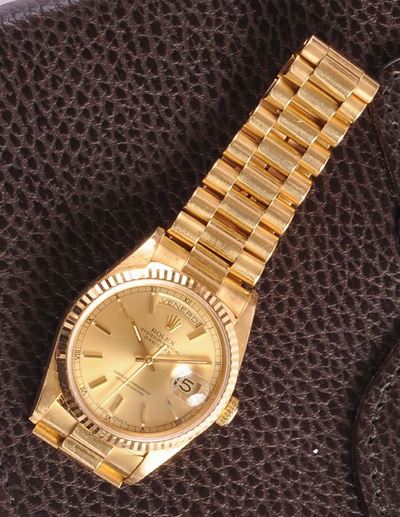 Orologio Rolex Perpetual Daydate in Oro 18kt