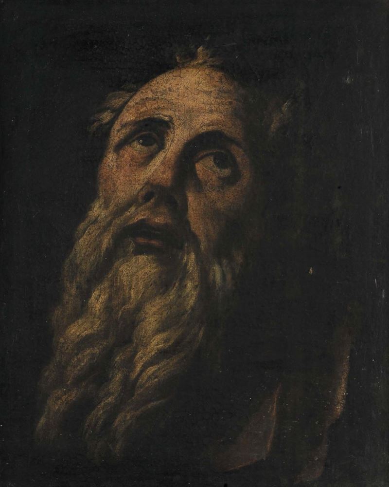 Scuola Italiana del XVII secolo San Pietro  - Asta Antiquariato e Dipinti Antichi - Cambi Casa d'Aste