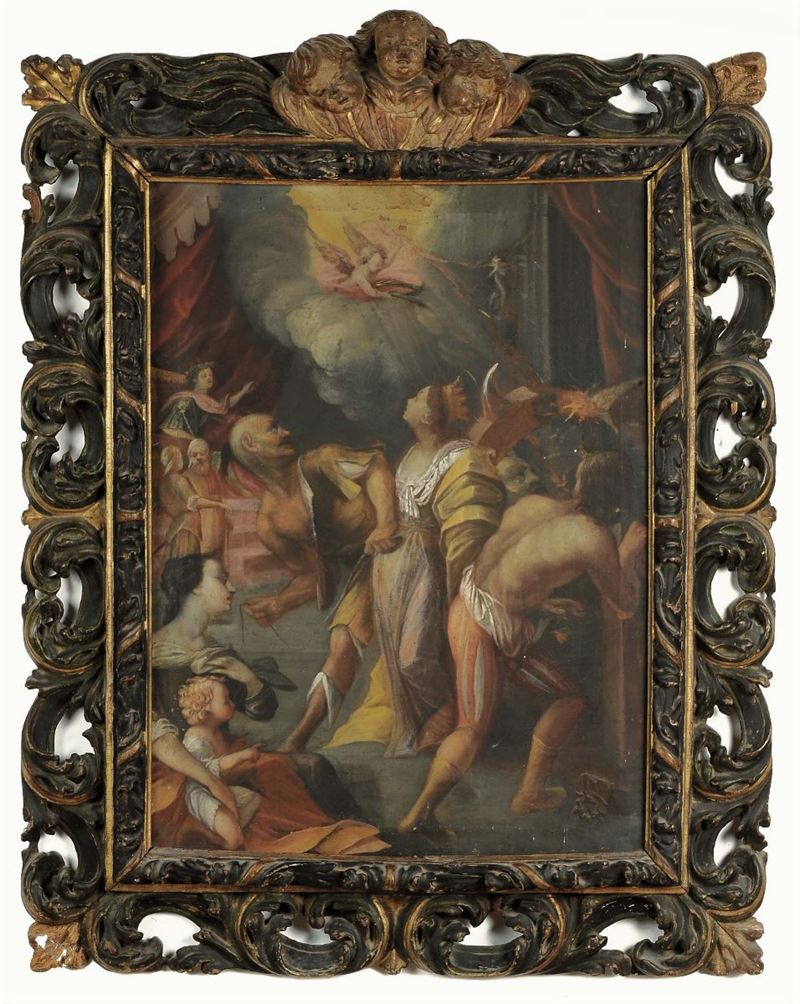 Scuola Italiana del XVI secolo Santa Caterina da Alessandria  - Auction Antiquariato e Dipinti Antichi - Cambi Casa d'Aste