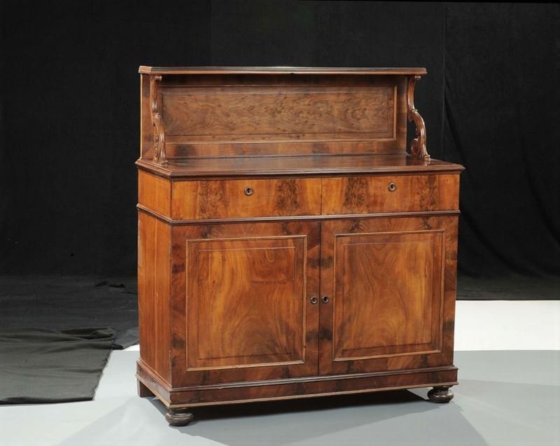 Credenza a due ante pannellate  - Auction Old Paintings and Furnitures - Cambi Casa d'Aste