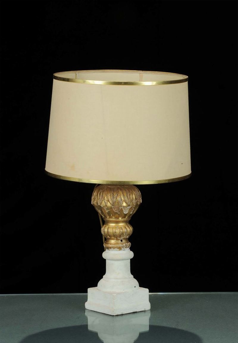 Portapalme laccato e dorato  - Asta Antiquariato e Dipinti Antichi - Cambi Casa d'Aste