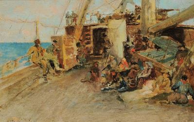 Alphons Hollander (1845-1923)ritorno da Rio De Janeiro