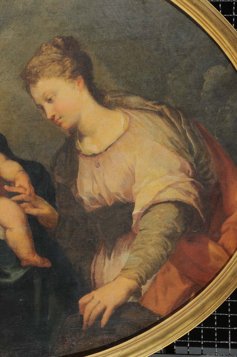 Stefano Magnasco (1635-1665)matrimonio Mistico di Santa Caterina