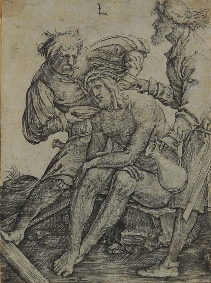 Albrecht Durher (1471-1528), copia da Episodio dalla salta al Calvario  - Asta Asta OnLine 02-2012 - Cambi Casa d'Aste
