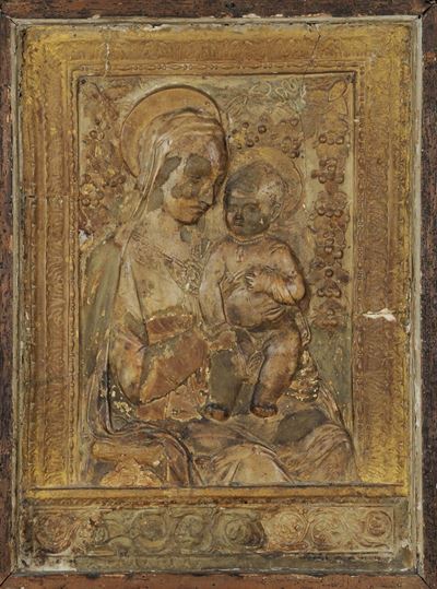 Bottega dei Rossellino (attivi a Firenze nel XV Secolo)madonna con Bambino