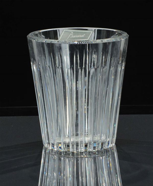 Vaso in cristallo Baccarat, XX secolo