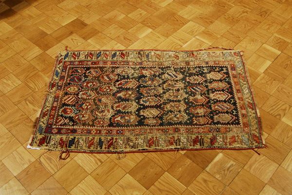 Tappeto caucasico Shirvan, fine XIX secolo