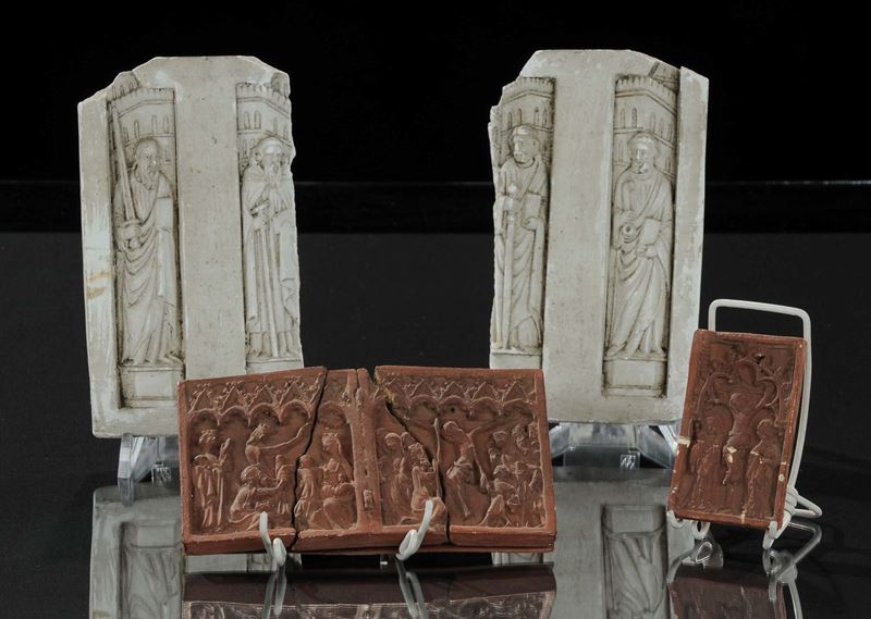 Quattro calchi in gesso, XIX  secolo  - Auction OnLine Auction 02-2012 - Cambi Casa d'Aste