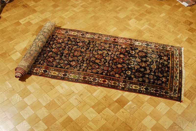 Passatoia persiana Malayer, fine XIX inizio XX secolo  - Auction Old Paintings and Furnitures - Cambi Casa d'Aste