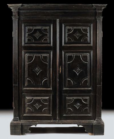 Armadio Luigi XIV in Noce, Genova XVIII Secolo