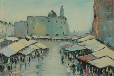 A. Manuccipiazza con Mercato