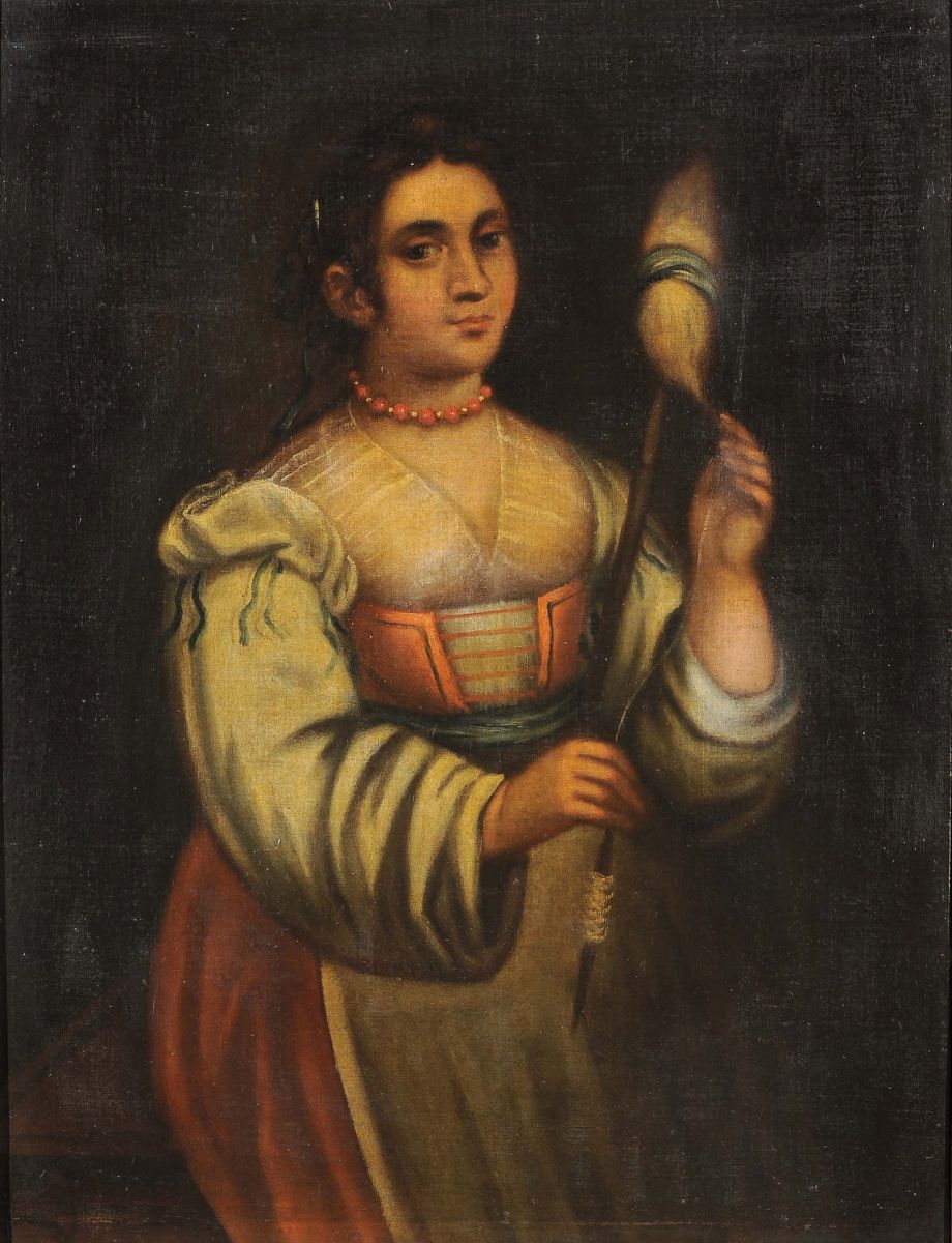 Scuola Spagnola della Fine del XVII Secolofigure Allegoriche