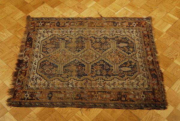 Lotto di due tappeti,  fine XIX secolo  