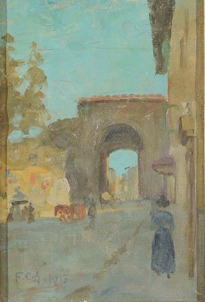 Franklyn Andevordetporta di Città, 1913